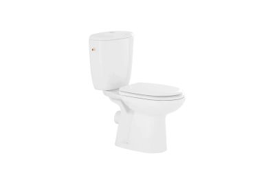 Aveiro Pack HO close coupled toilet and toilet seat