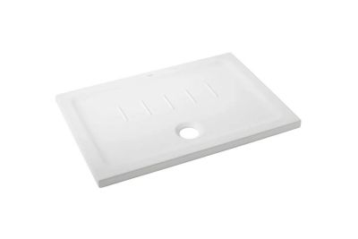 Waterline rectangular shower tray