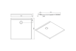 Base de duche D_Path Quadrangular 107852_DT_IM