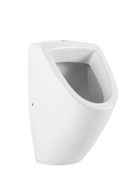 Forma urinal with top water inlet
