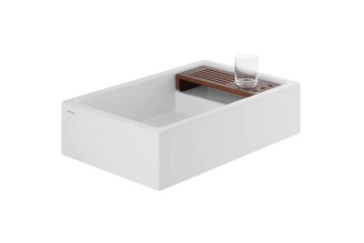 Comby basin with rim