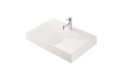 Flux 65 basin with tap hole