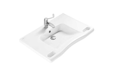 New WcCare wall hung basin with grips