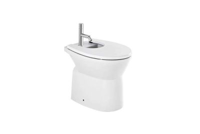 Easy bidet with holes for cover
