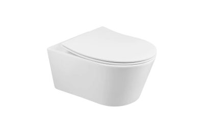 Urb.y 52 Pack wall hung toilet with Rimflush