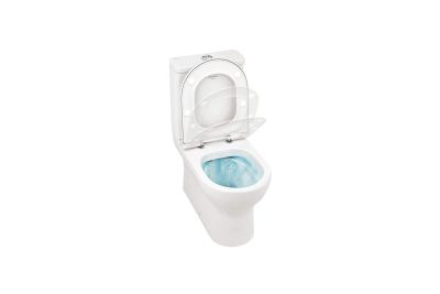 Winner HO Rimflush back-to-wall close coupled toilet with holes for water supply