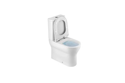 Winner Confort HO Rimflush back-to-wall close coupled toilet with holes for water supply