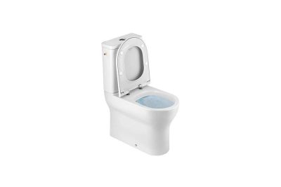 Winner Confort pack HO Rimflush close coupled toilet with side water supply cistern pack
