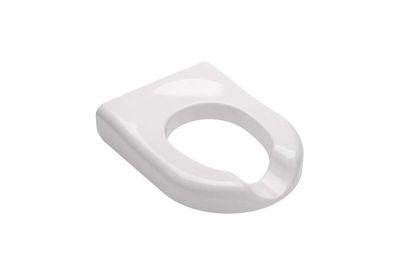 New WcCare toilet seat with front cutaway w/o lid
