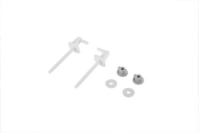 Hinges for thermoplast toilet seat (Easy thermoplast)