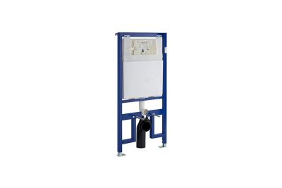 Sanspace support frame for wall hung toilet