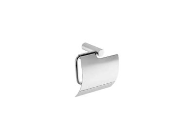 Alfa toilet roll holder with cover