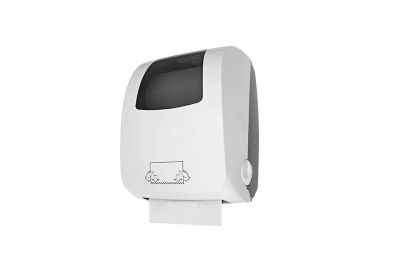 Luxe auto-cut paper towel dispenser