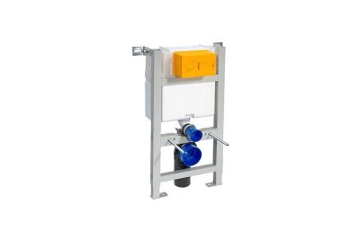 Quadro low support frame for wall hung toilet