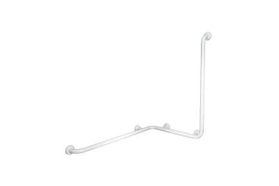 WcCare L-shaped corner support rail, right