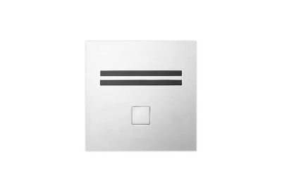 Plan mains operated electronic flush plate