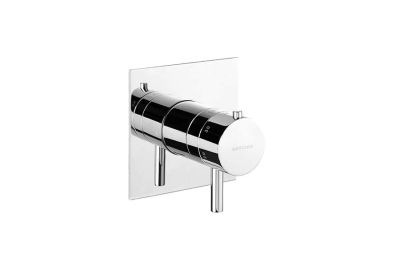 New Ícone concealed 3-way square thermostatic shower valve