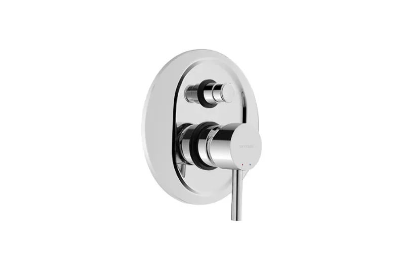 Tube concealed 4-way oval shower valve 531180111C