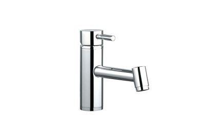 Tube Eco long spout basin mixer with waste