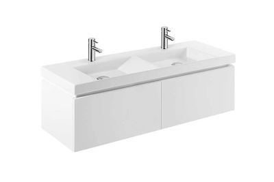 Vista 2-drawer vanity unit