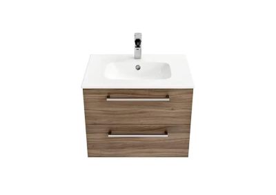 Área Plus 2-drawer vanity unit, basin and mirror