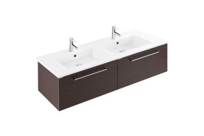 Pack Área 120 2-drawer vanity unit and basin