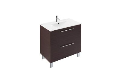 Área 2-drawer vanity unit, basin and mirror
