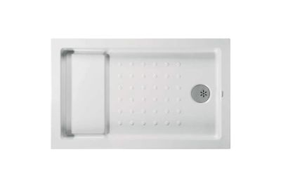 Strado shower tray with drying area
