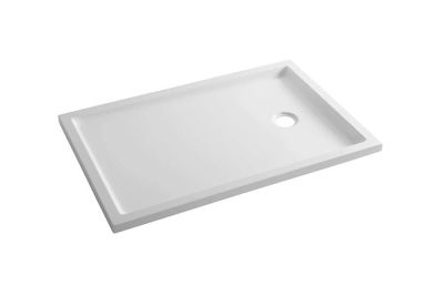 Piano rectangular recessed shower tray