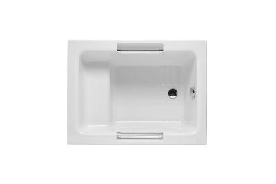 Shortline bath with right front panel