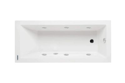 Vértice bath with X90 whirlpool system, right