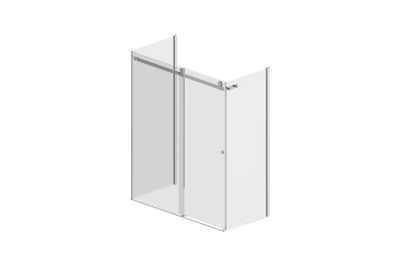 Porte de douche Strado gauche pour 2 panneaux latéraux