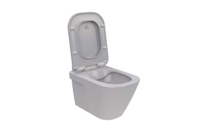 Look slim toilet seat with Clipoff and Slowclose