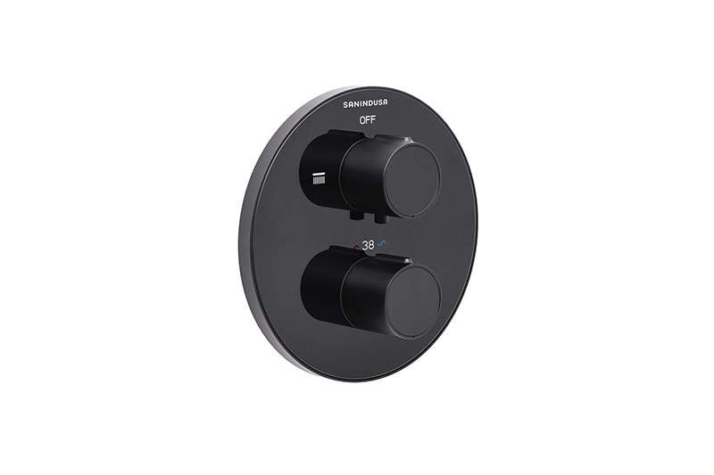 Mitigeur encastré 3 sorties Montevideo plaque ronde Montevideo_51034621C