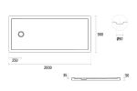 Base de duche Piano retangular Piano_8041400000_dt