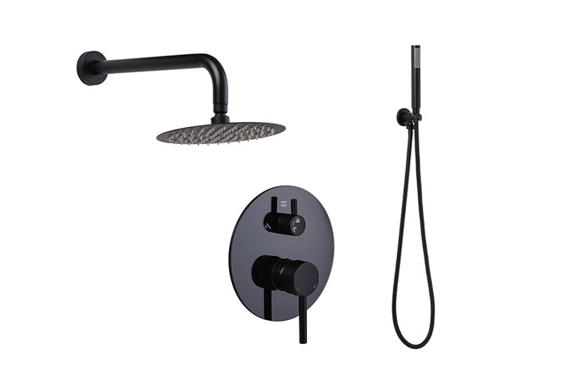 Kit de duche Rivus de encastrar circular com 4 vias Rivus_51171801